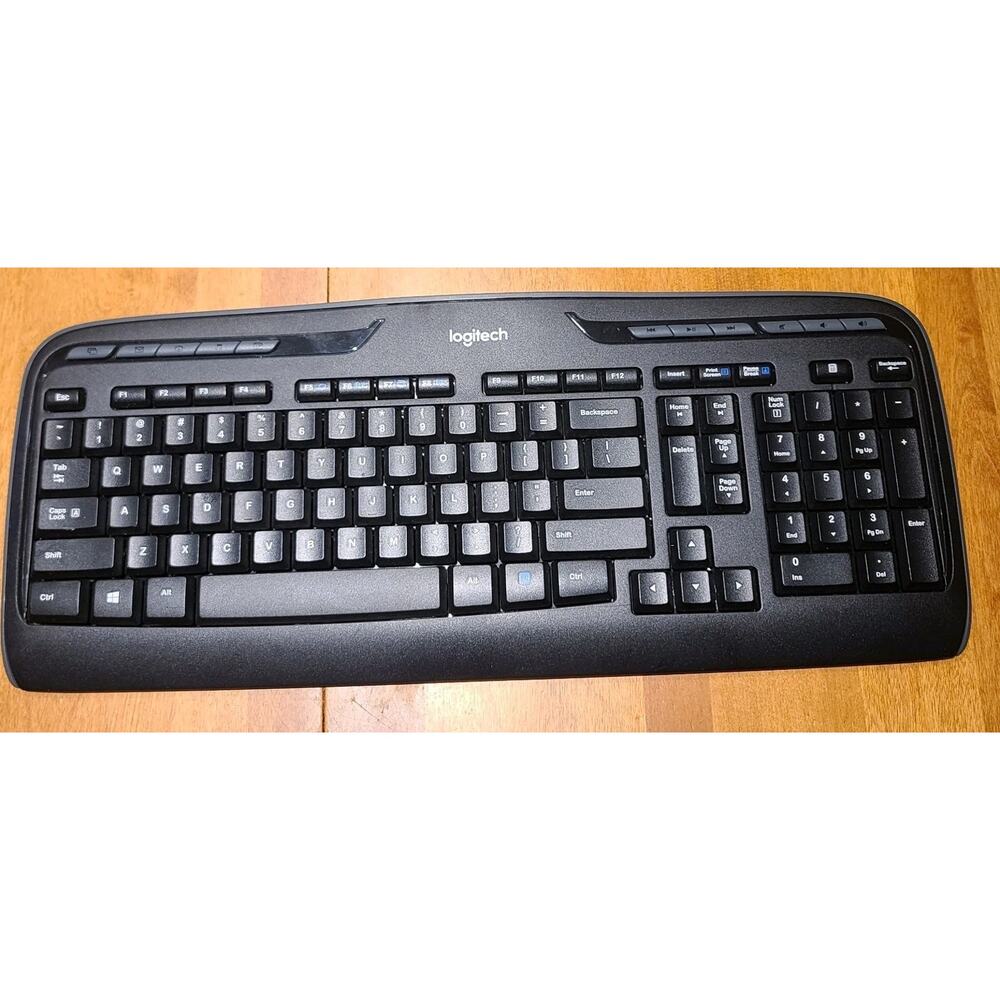Logitech Y-R0009 Wireless Keyboard No USB Receiver Black Pre-Owned